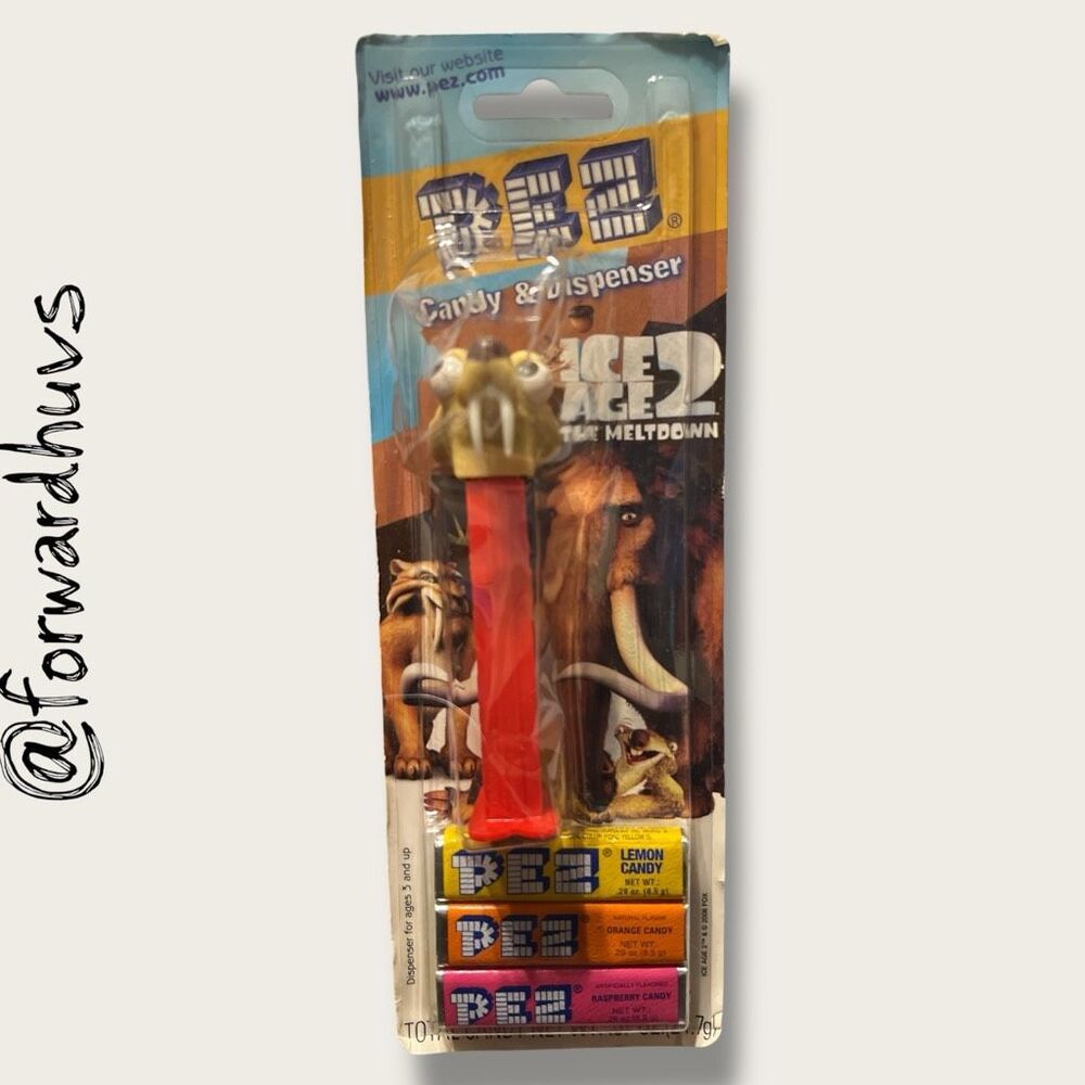 Scrat PEZ Dispenser – Ice Age 2 – New in Package
